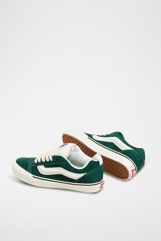 Baskets en nubuck Knu Skool - Vert émeraude