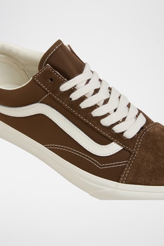 Baskets en cuir Old Skool - Marron