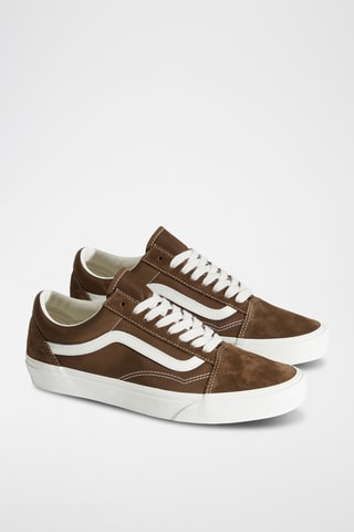 Baskets en cuir Old Skool - Marron