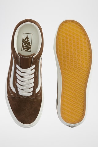 Baskets en cuir Old Skool - Marron
