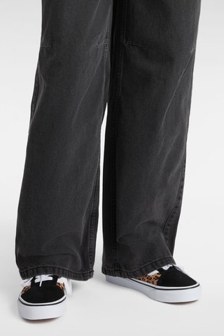 Sneakers en nubuck Old Skool - Noir et beige