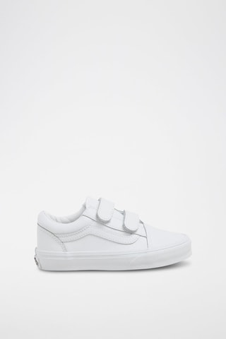 Baskets en cuir Old Skool V - Blanc