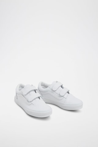 Baskets en cuir Old Skool V - Blanc