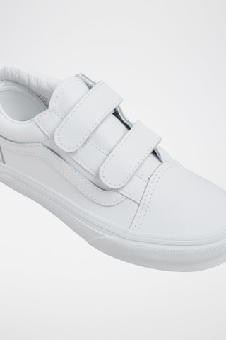 Baskets en cuir Old Skool V - Blanc