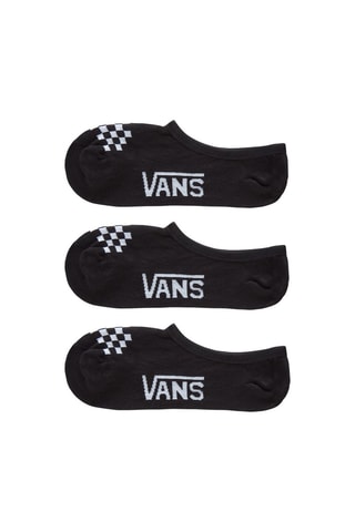 3 paires de protège-pieds Classic Canoodle 1-6 3PK - Noir et blanc