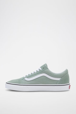 Baskets en cuir UA Old Skool - Vert