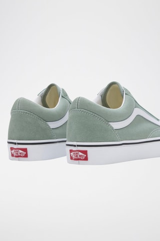 Baskets en cuir UA Old Skool - Vert