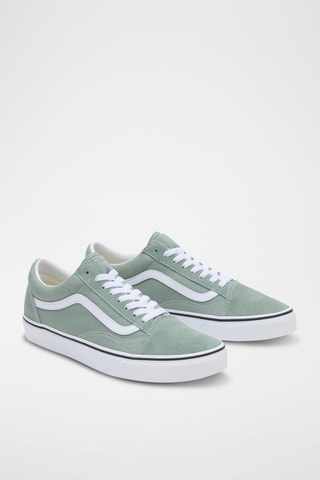 Baskets en cuir UA Old Skool - Vert