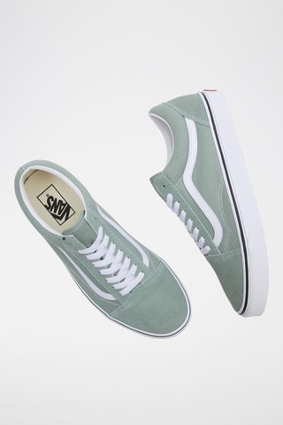 Baskets en cuir UA Old Skool - Vert