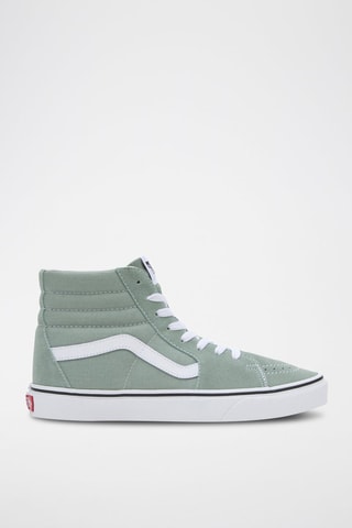 Baskets montantes en nubuck SK8-Hi - Vert d’eau