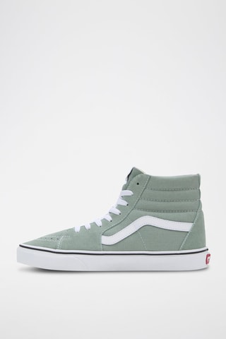 Baskets montantes en nubuck SK8-Hi - Vert d’eau
