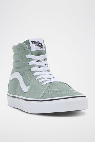Baskets montantes en nubuck SK8-Hi - Vert d’eau