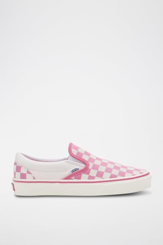 Slip-on en cuir Classic - Rose et blanc