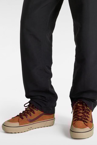 Baskets montantes en cuir Mte Sk8-Hi Dr - Camel