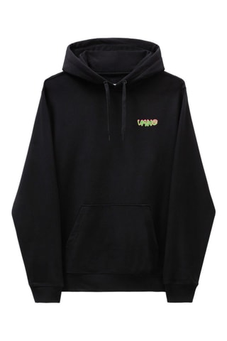 Sweat à capuche Fiery Friend - Noir