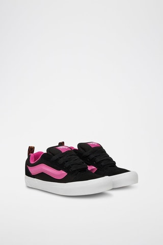 Baskets en nubuck Knu Skool - Noir