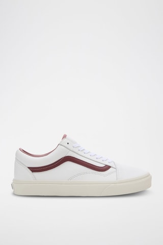 Baskets en cuir Old Skool - Blanc