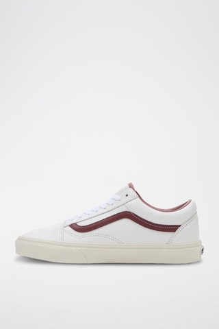 Baskets en cuir Old Skool - Blanc