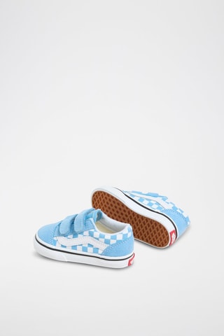 Baskets en cuir Old Skool V - Ciel