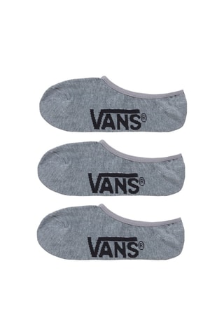 3 paires de socquettes Classic Super No Show - Gris