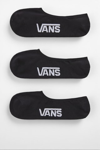 3 paires de protège-pieds Classic - Noir