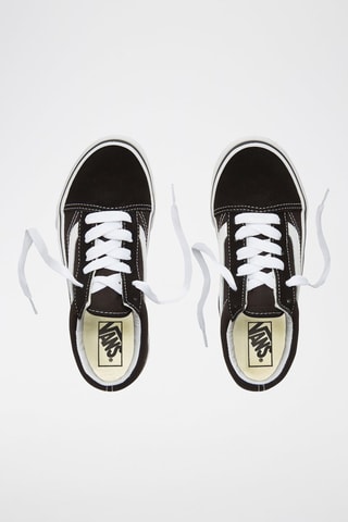 Baskets plateformes en cuir Old Skool Platform - Noir