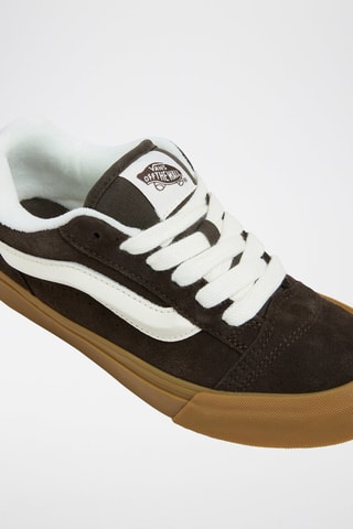 Baskets en cuir Knu Skool - Marron