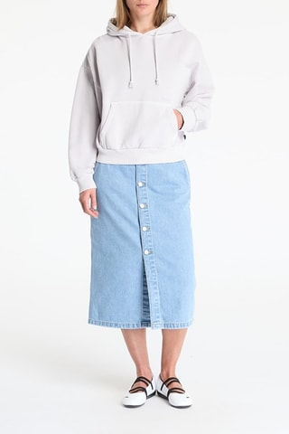 Sweat à capuche Retro PO - Mauve