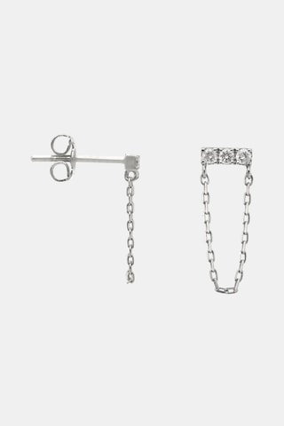 Brincos Idoya - Ouro branco e diamantes