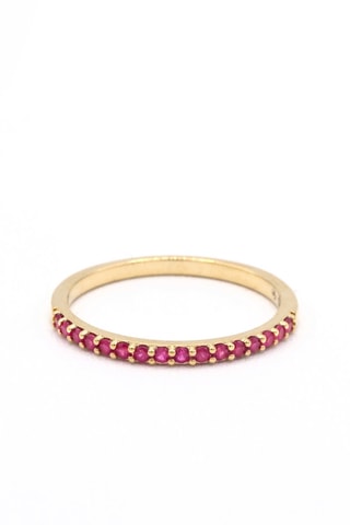 Anel - Ouro amarelo e rubis