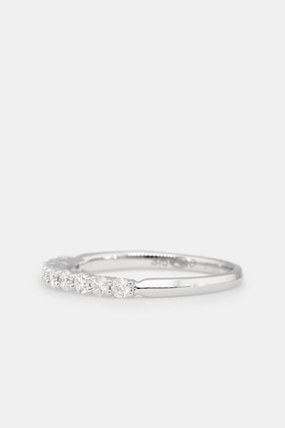 Anel Only you - Ouro branco e diamantes