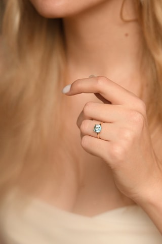 Anel Topaze Unique - Ouro amarelo e topázio