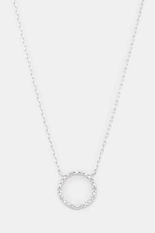 Colar Ronda Ouro branco e diamantes