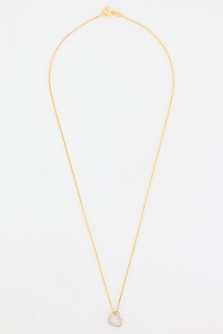 Pendente Joli Cœur PM - Ouro amarelo e diamantes