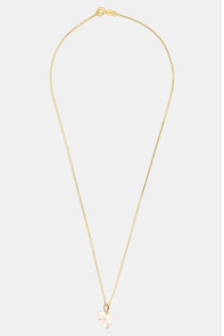 Pendente Tradescantia - Ouro amarelo, diamantes e madrepérola