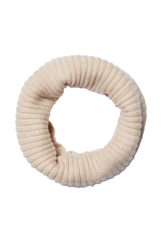 Snood en laine et cachemire - Ecru