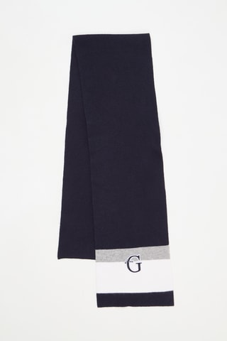 Bonnet et écharpe - Bleu marine foncé