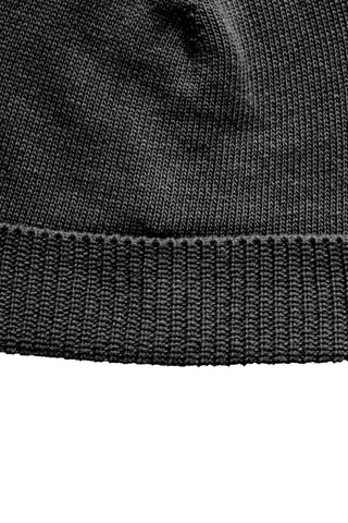 Bonnet en laine et cachemire - Noir