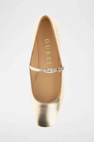 Babies en cuir de mouton - Doré