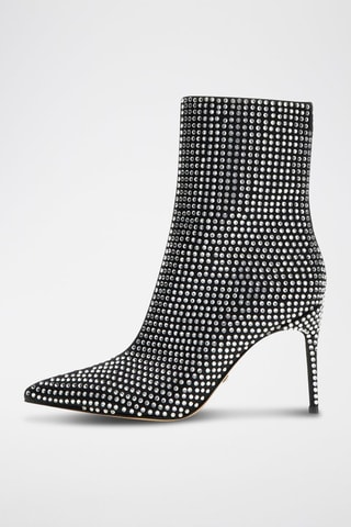 Bottines en soie - Noir