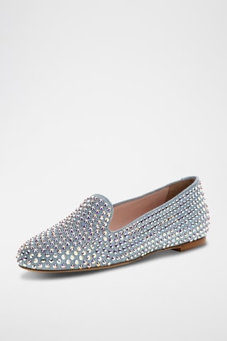 Slippers en cuir de chèvre - Ciel