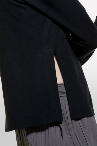 Pull en soie - Noir