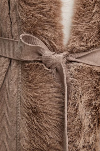 Gilet long - Taupe