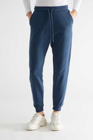 Jogging taille haute Clarin - Bleu nuit