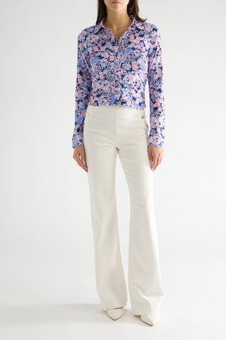 Pantalon flare Fenice - Blanc