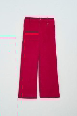 Pantalon en velours - Rose