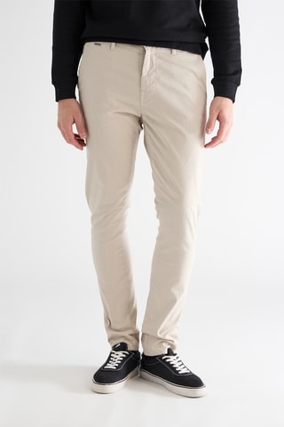 Chino skinny David - Gris clair