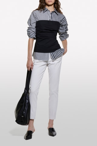 Pantalon 7/8 - Blanc