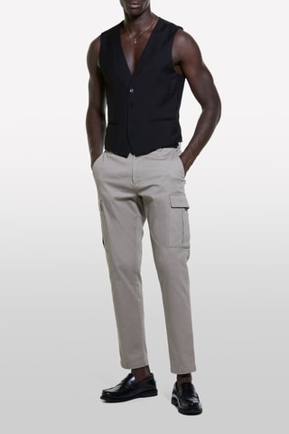 Pantalon cargo - Taupe