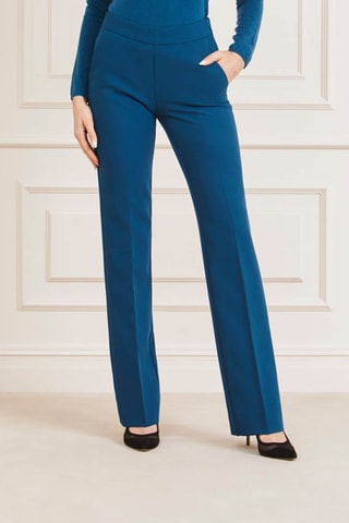Pantalon regular - Bleu cobalt